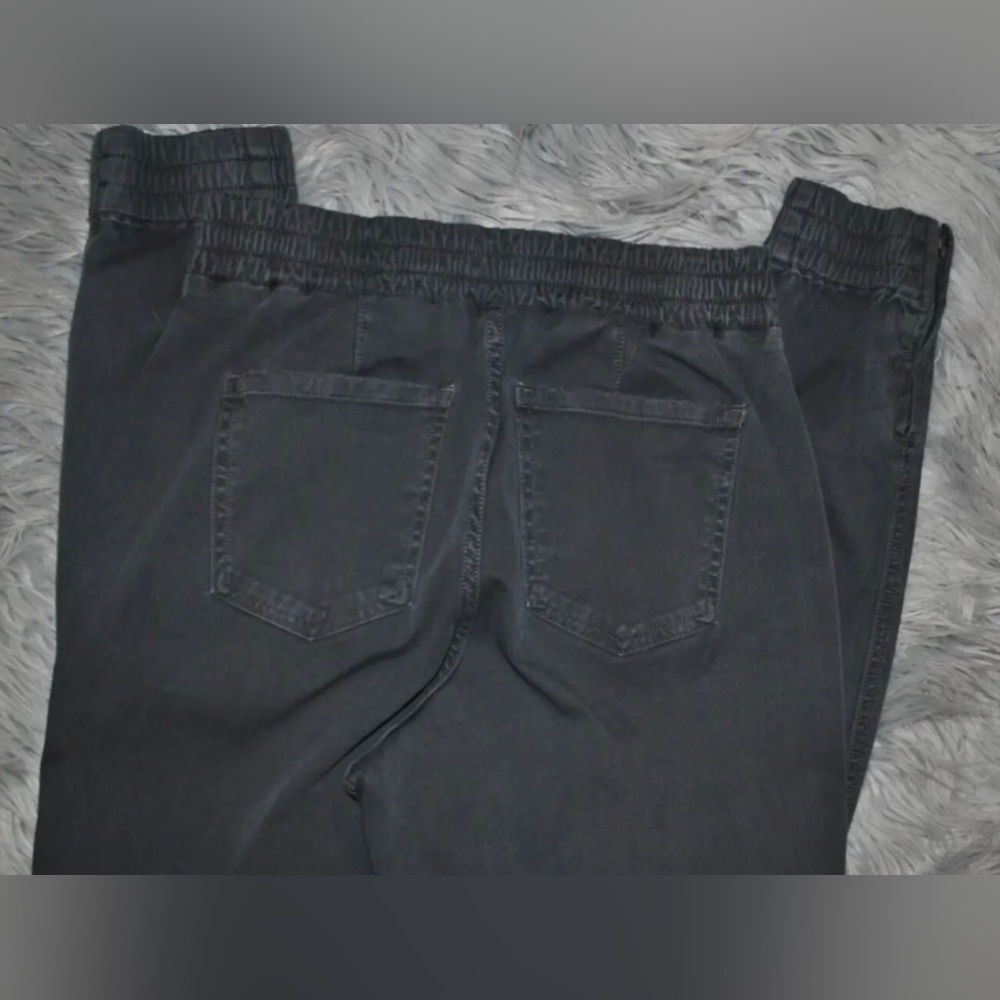 SPANX Stretch Twill Cargo Jogger Dark Gray/Charcoal Size M Womens - Picture 7 of 8